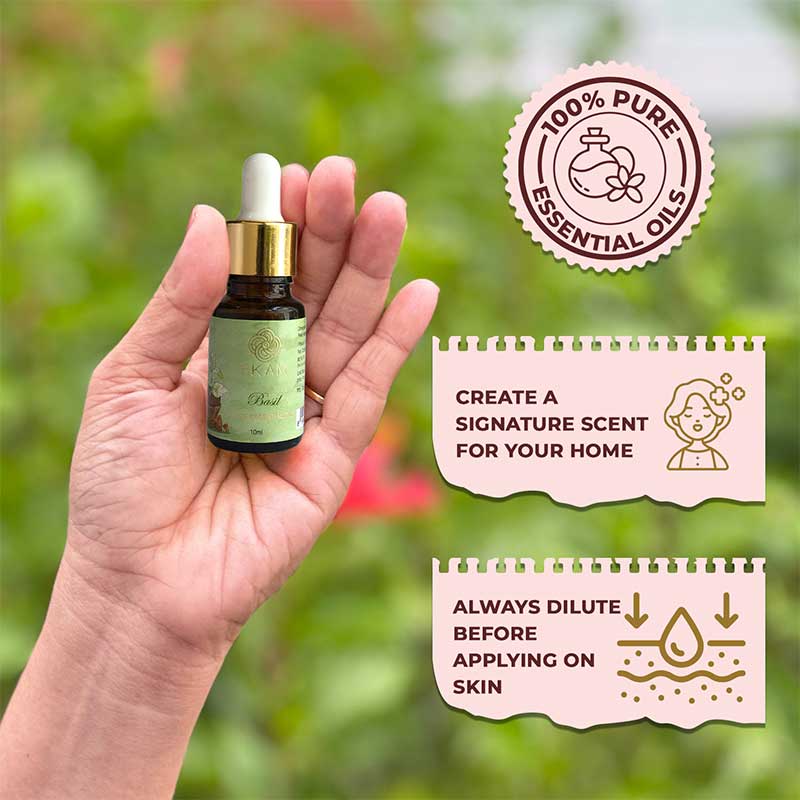 Basil Essential Oil, 10 ml - Image 4
