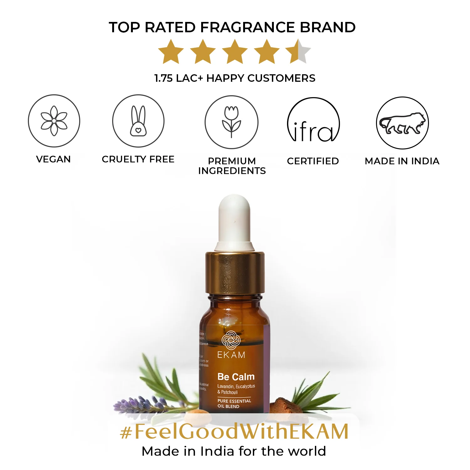 Be Calm Pure Essential Oil Blend, Aromatherapy Series - Image 8