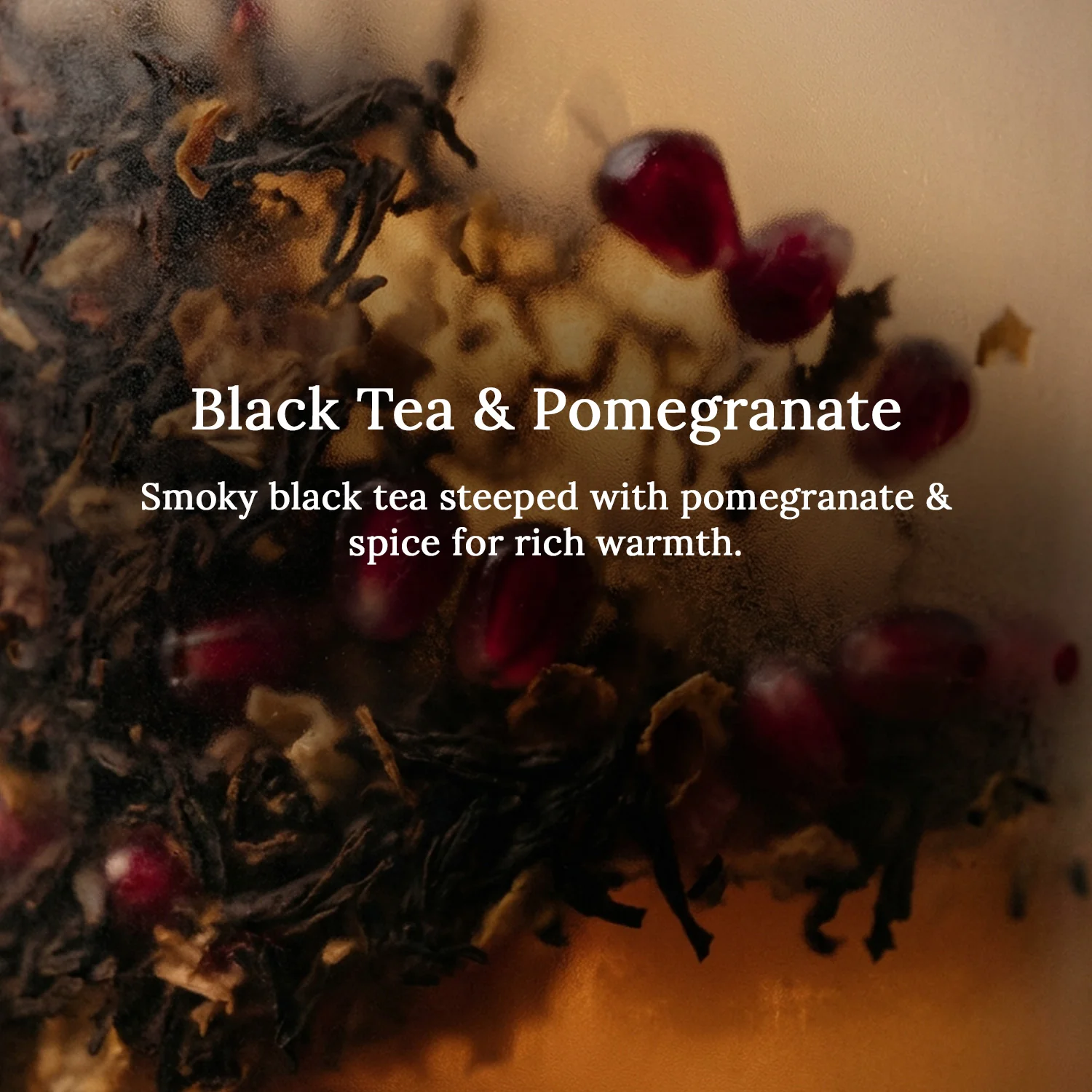 Black Tea & Pomegranate Lampshade Scented Candle - Image 3