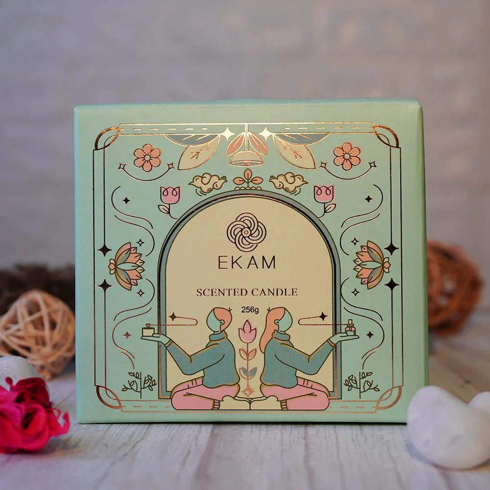 Cedar & Mint 3 Wick Scented Candle - Image 8