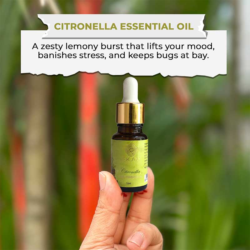 Citronella Essential Oil, 10 ml - Image 3