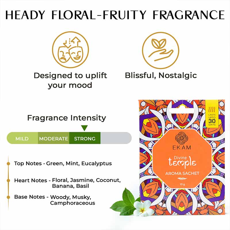 Combo Pack of 10 Divine Temple Scented Sachets - Image 6