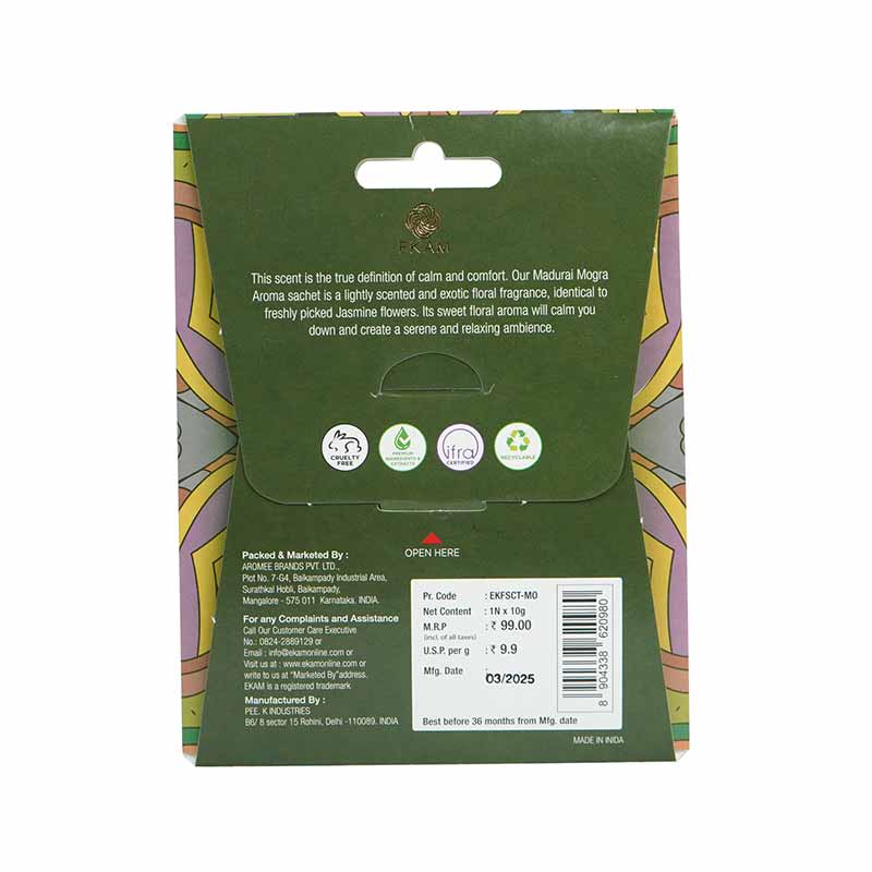 Combo Pack of 10 Madurai Mogra Scented Sachets - Image 12