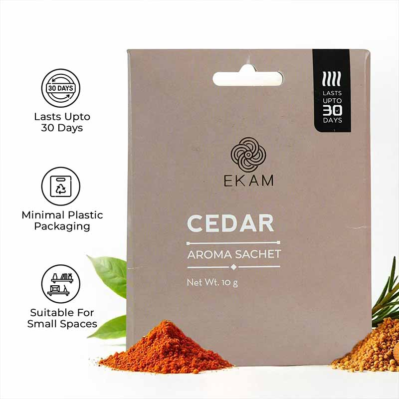 Combo Pack of 10 Cedar Scented Sachets - Image 3