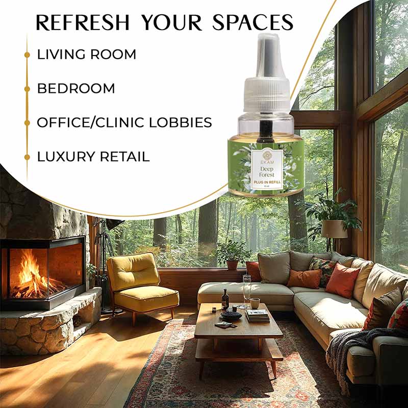 Deep Forest Scented Plug In Air Freshener Kit - Image 7