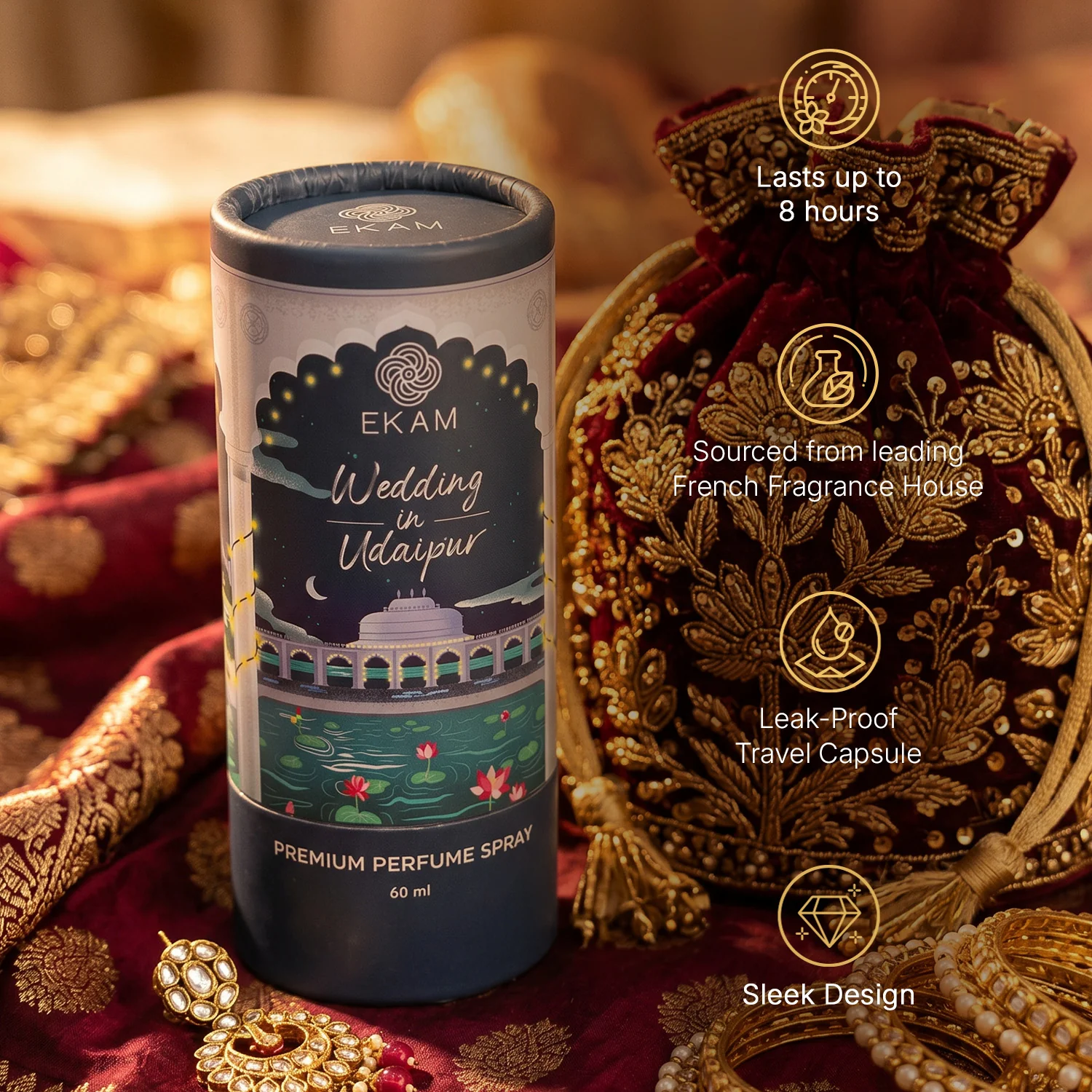 Wedding in Udaipur Perfume Spray| 60 ml - Image 6