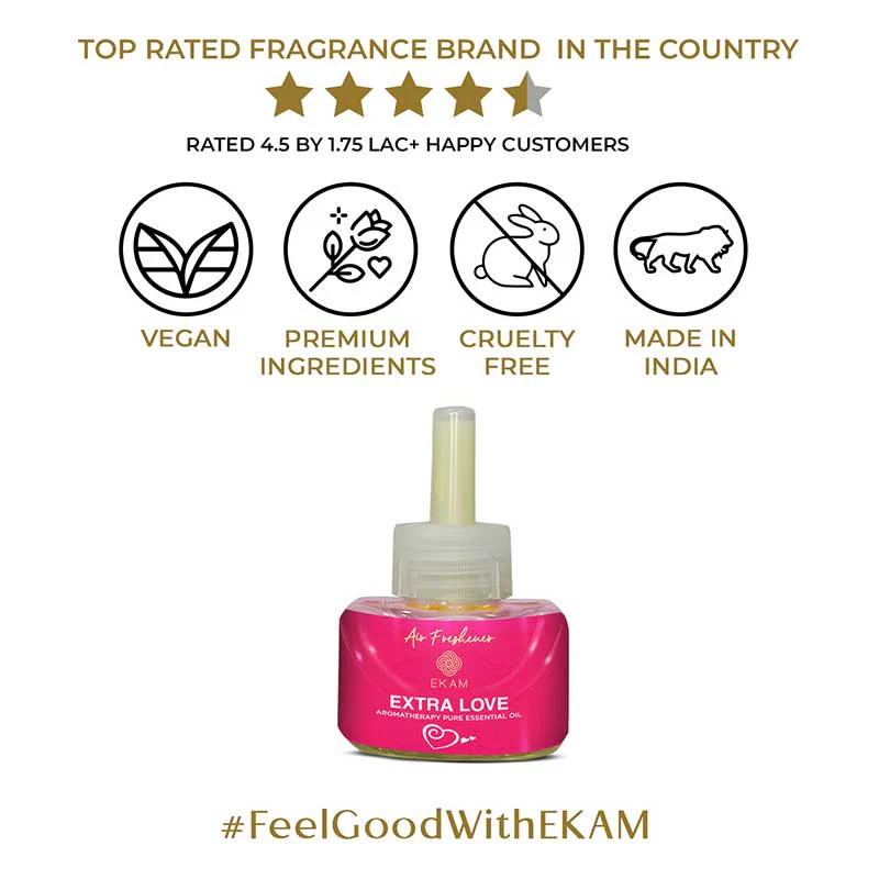 Extra Love Aromatherapy Plug-In Refill Oil- 35 ml - Image 6