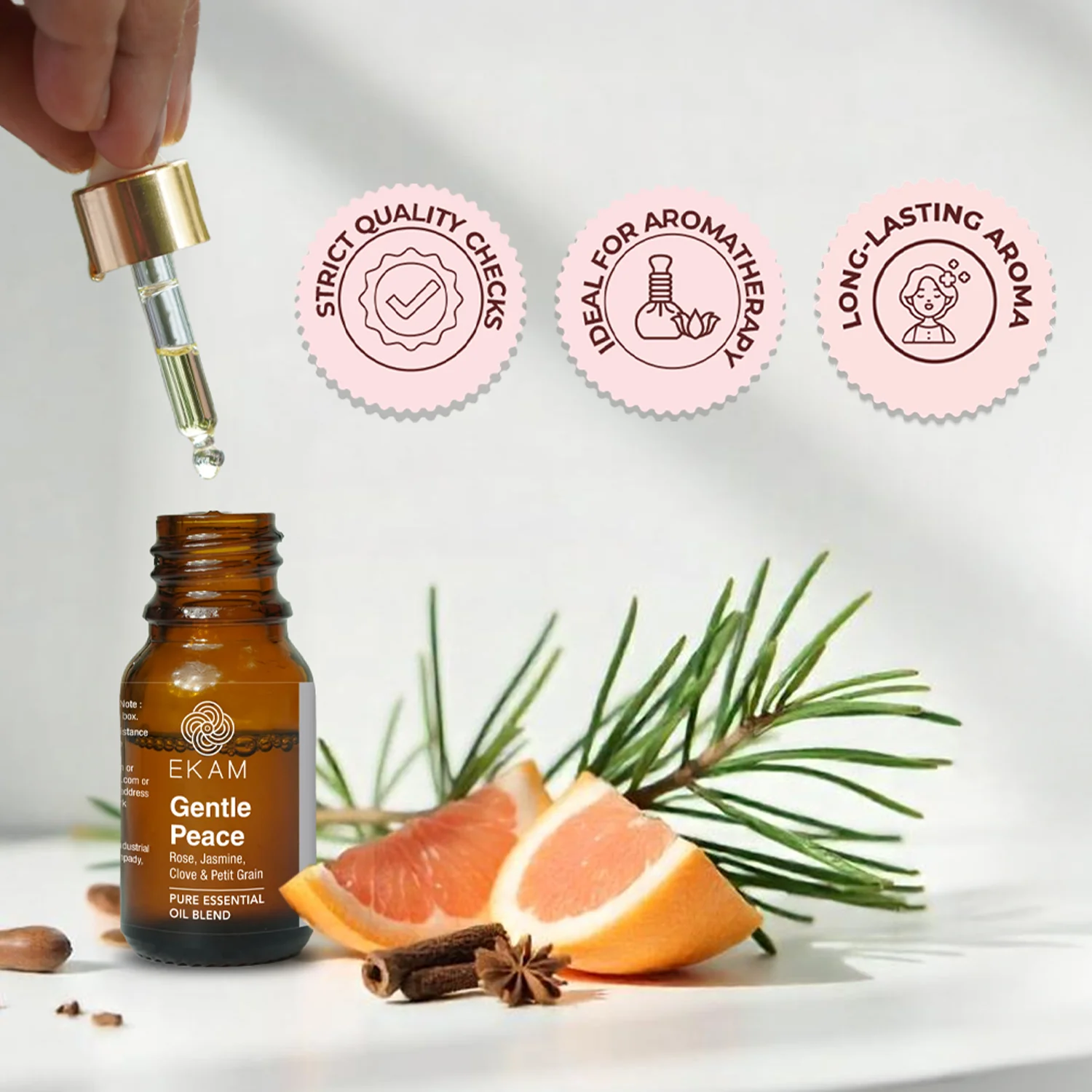 Gentle Peace Pure Essential Oil Blend, Aromatherapy Series - Image 3