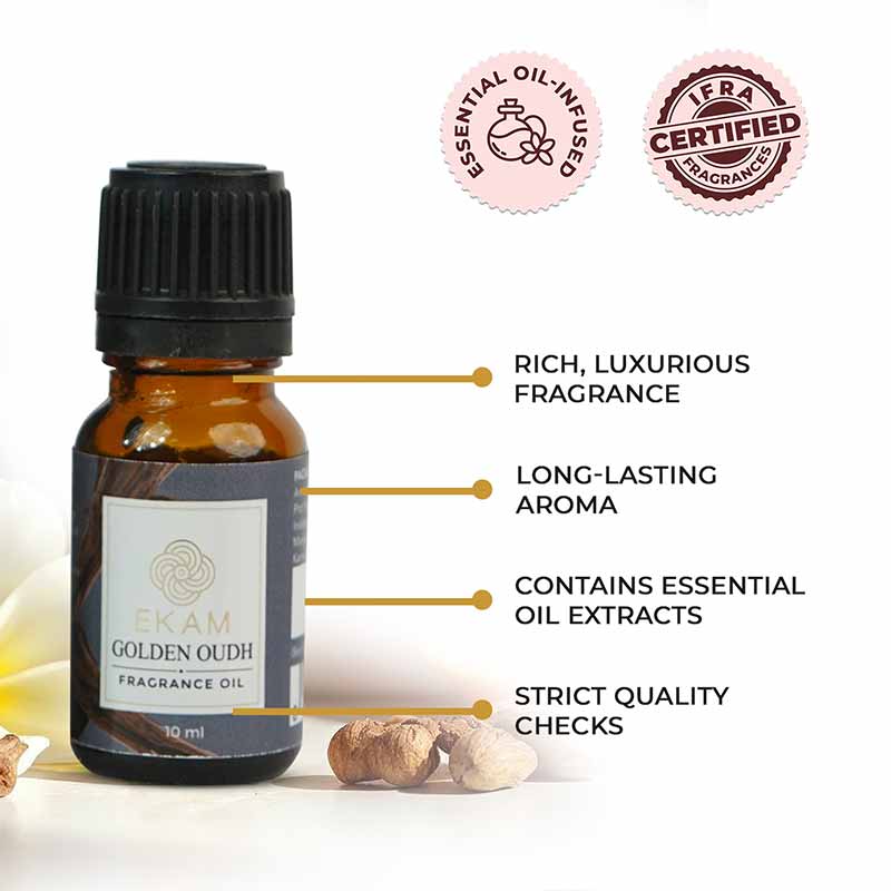 Golden Oudh Fragrance Oil, 10 ml - Image 7