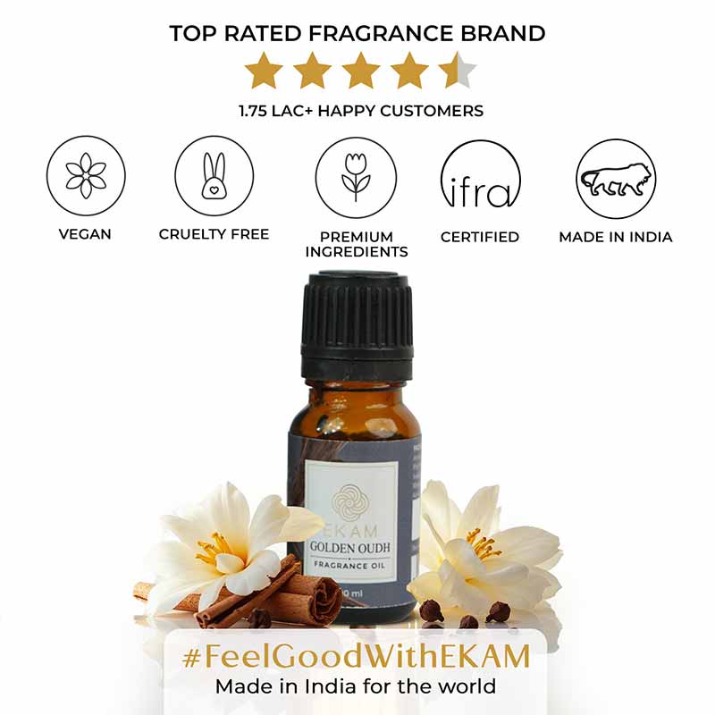 Golden Oudh Fragrance Oil, 10 ml - Image 8