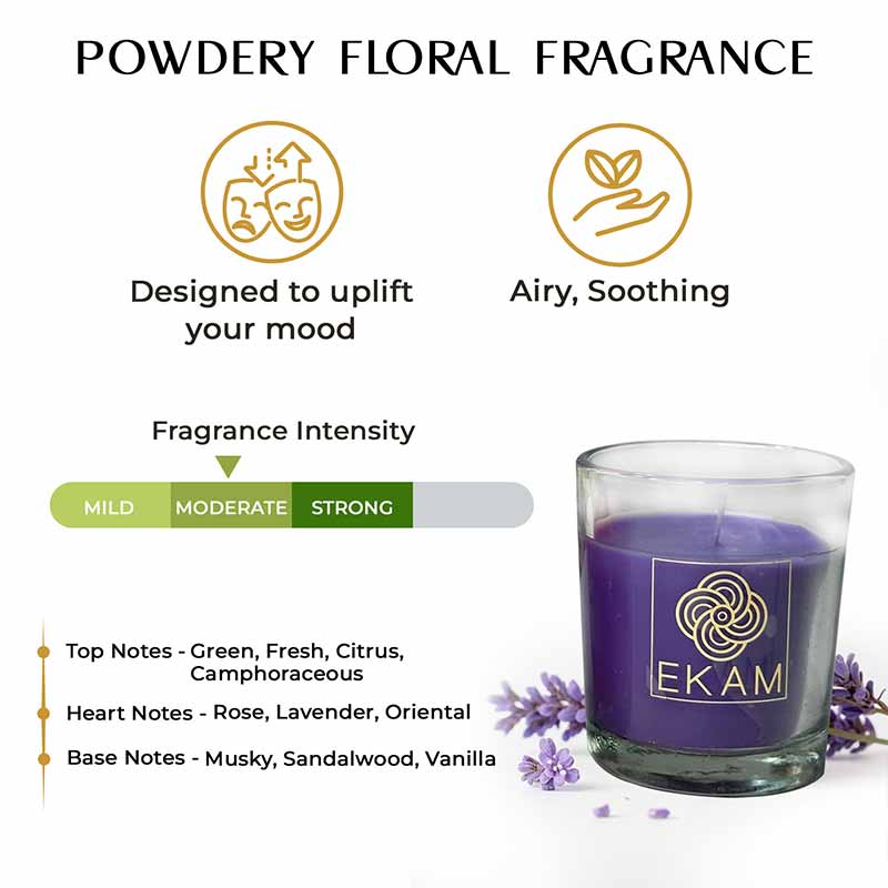 2 Pack Candle Gift Box |  Lavender & Rose - Image 6