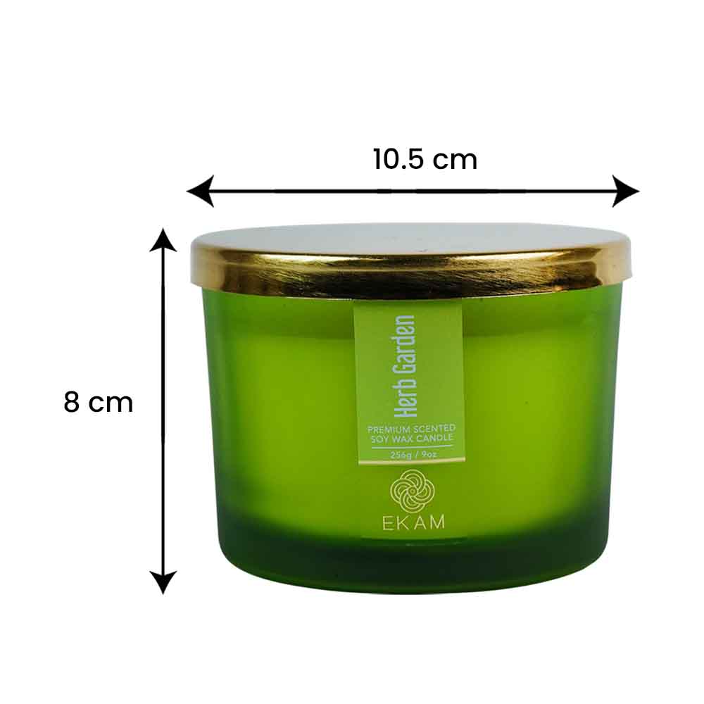 Herb Garden 3 Wick Scented Candle - Image 10