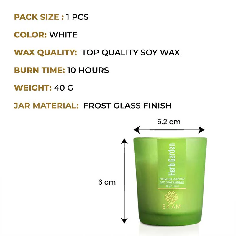Herb Garden Shot Glass Scented Candle - Image 4