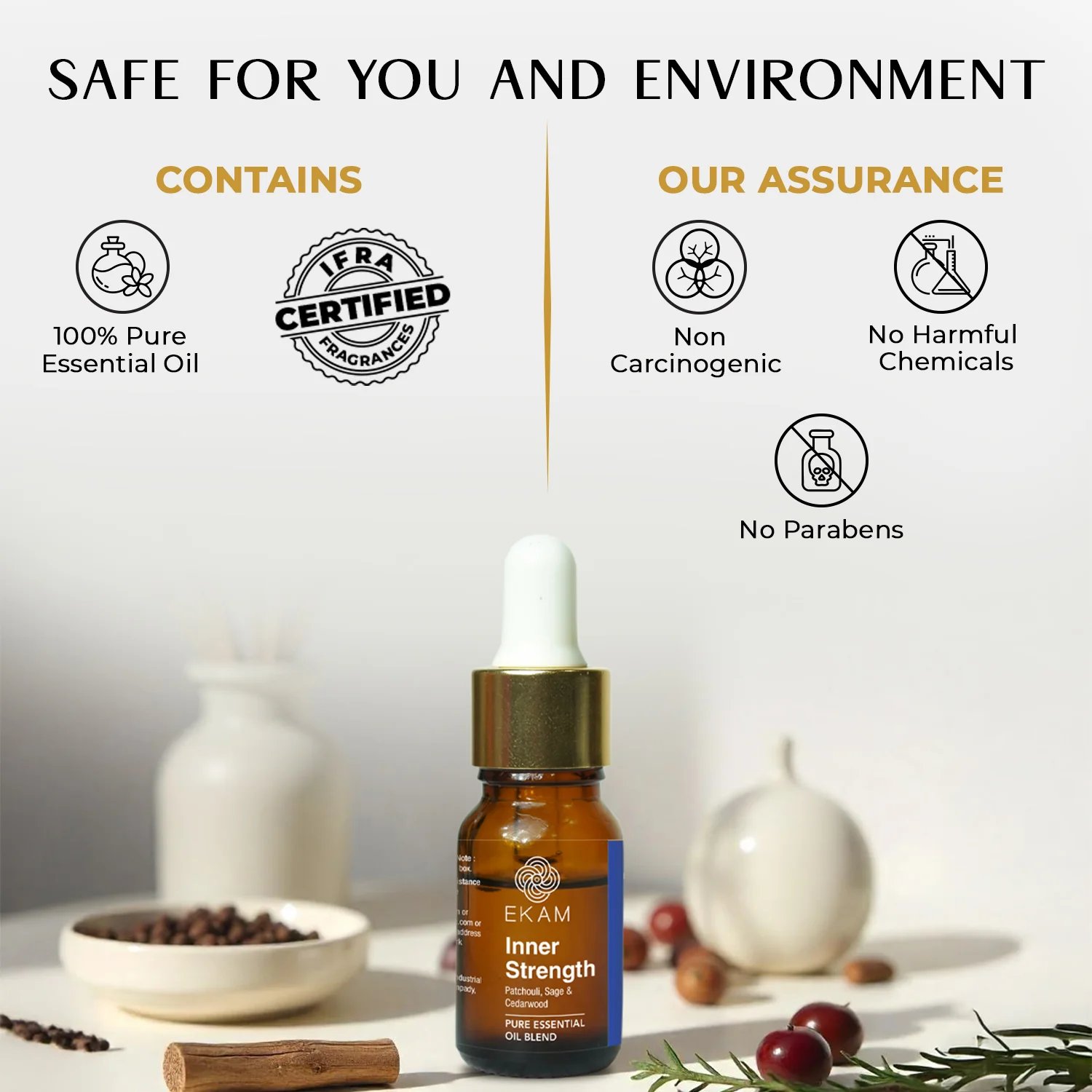 Inner Strength Pure Essential Oil Blend, Aromatherapy Series - Image 5