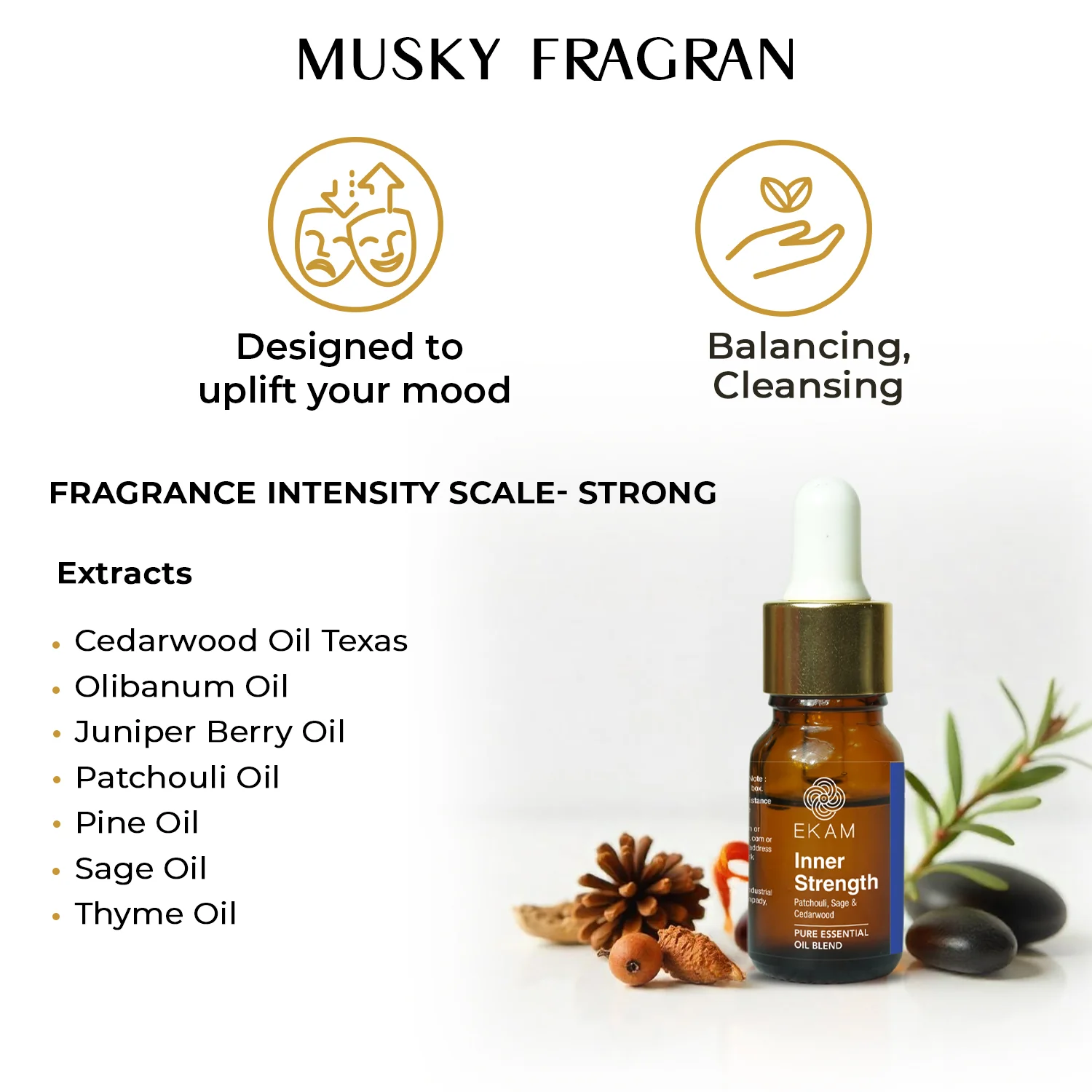 Inner Strength Pure Essential Oil Blend, Aromatherapy Series - Image 7