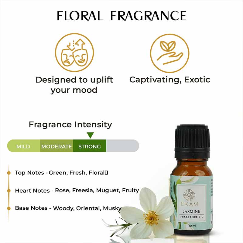 Jasmine Fragrance Oil, 10 ml - Image 4