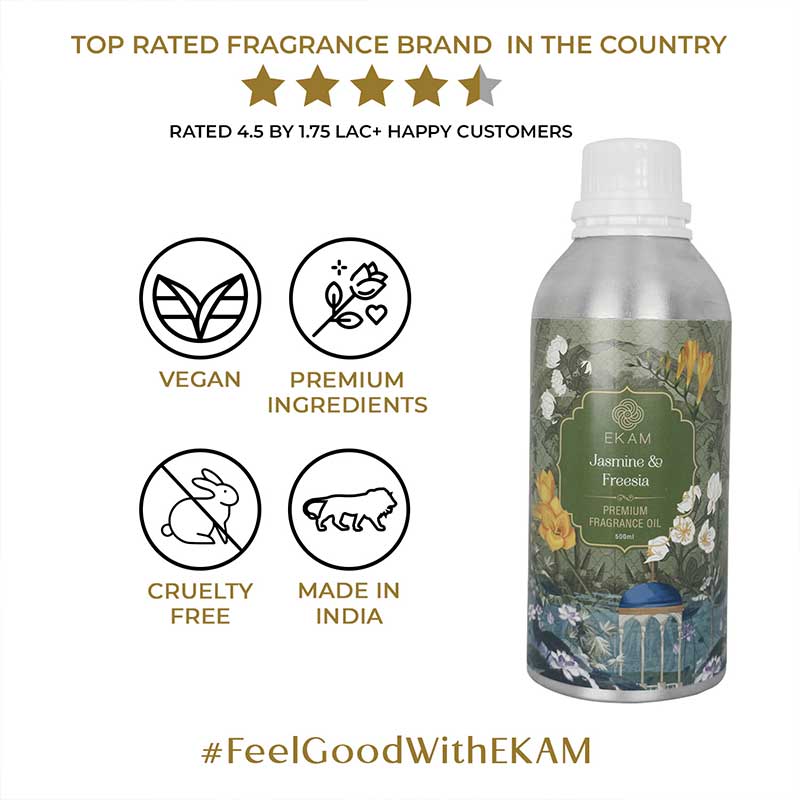 Jasmine & Freesia Concentrate Fragrance Oil, 500 ml - Image 6