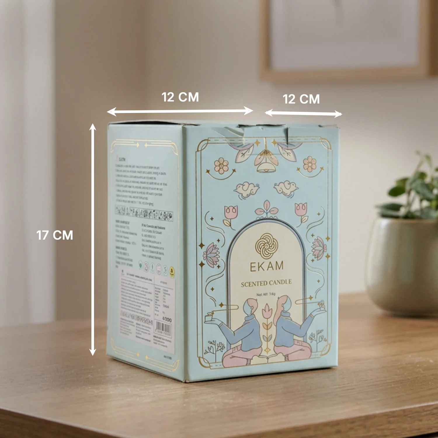 Jasmine Lampshade Scented Candle - Image 7
