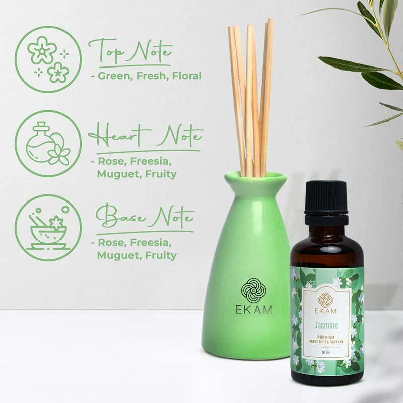 Jasmine Reed Diffuser Set - Image 5