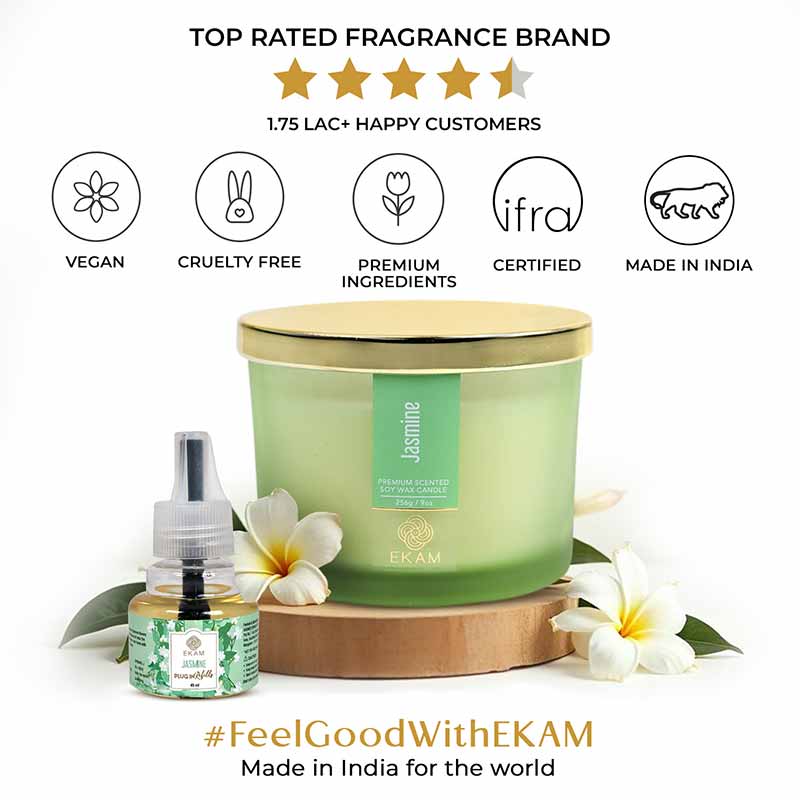Jasmine Scented Air Freshener Plug-In Refill - 45 ML - Image 8