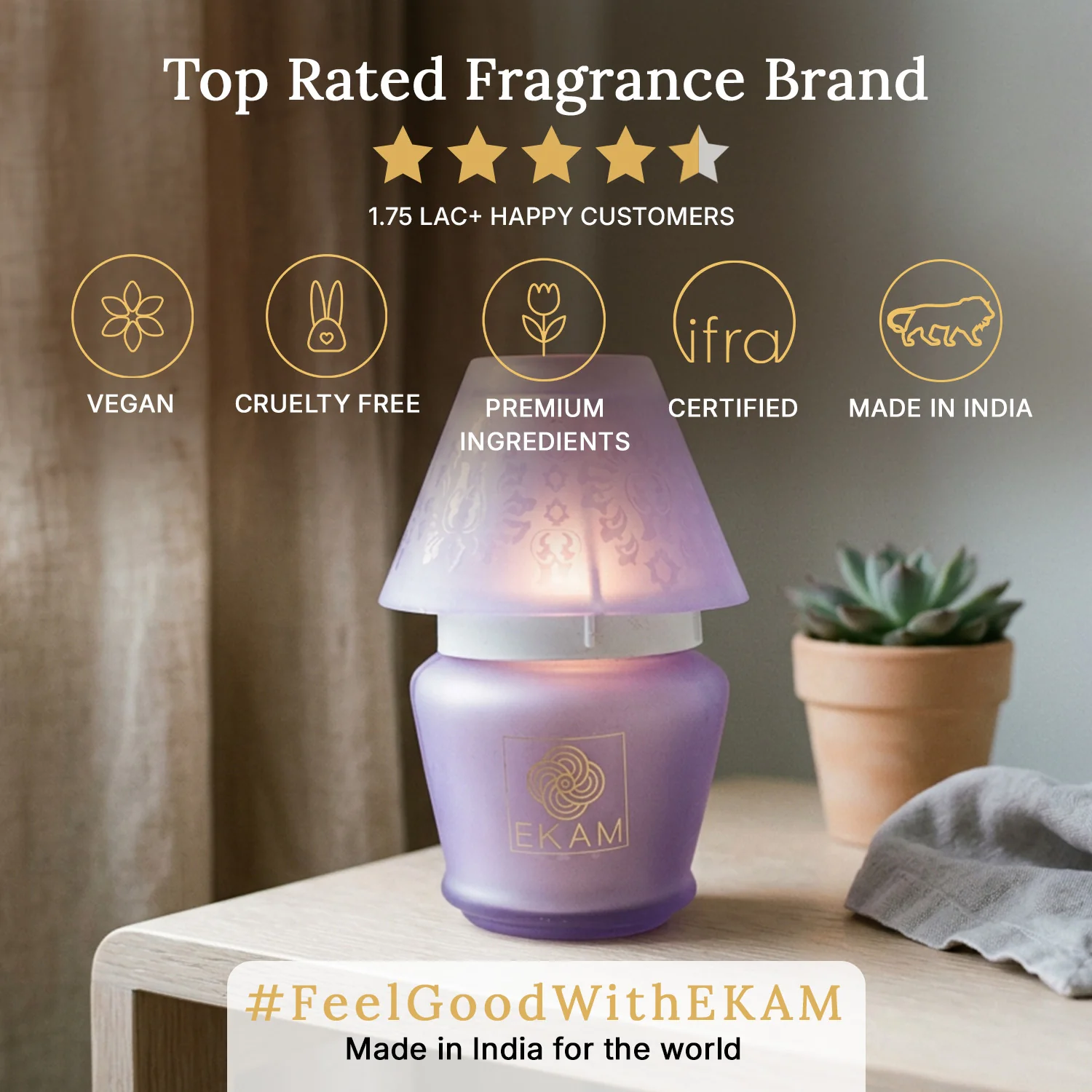 Lavender Lampshade Scented Candle - Image 9