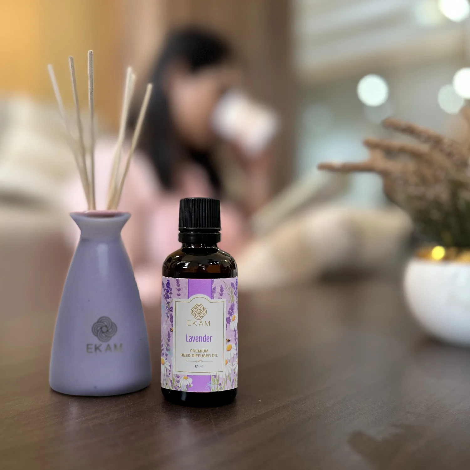 Lavender Reed Diffuser Set - Image 2