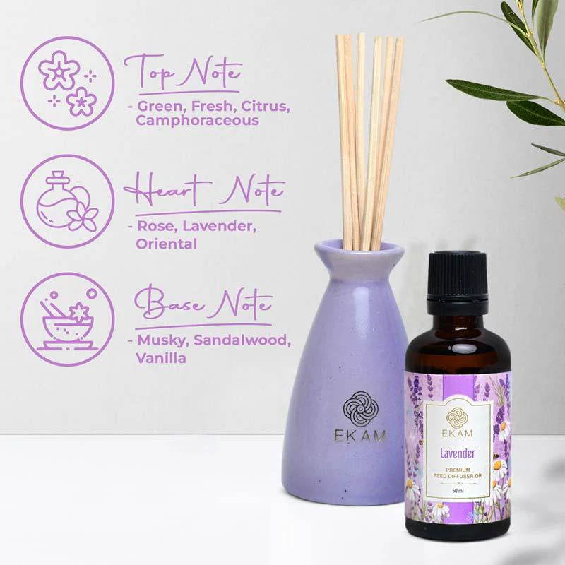 Lavender Reed Diffuser Set - Image 5