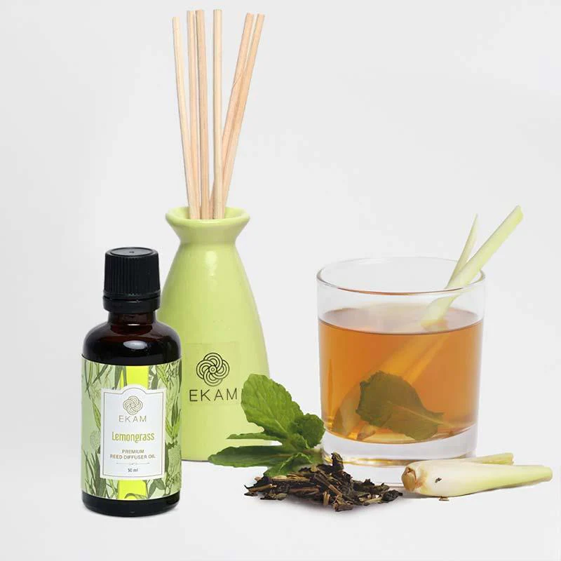 Lemongrass Reed Diffuser Set - Image 4