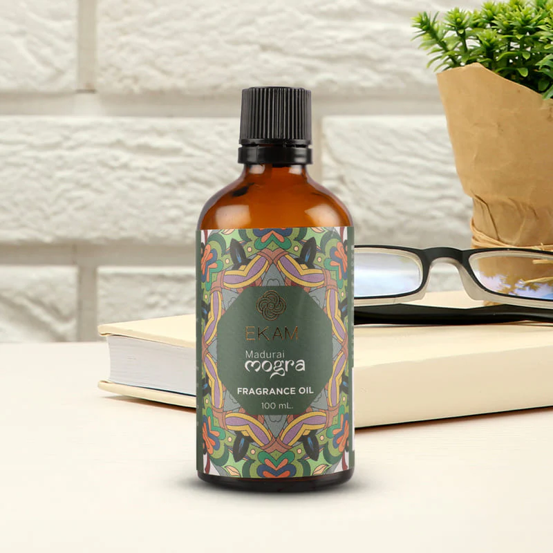 Madurai Mogra Fragrance Oil, 100ml - Image 3