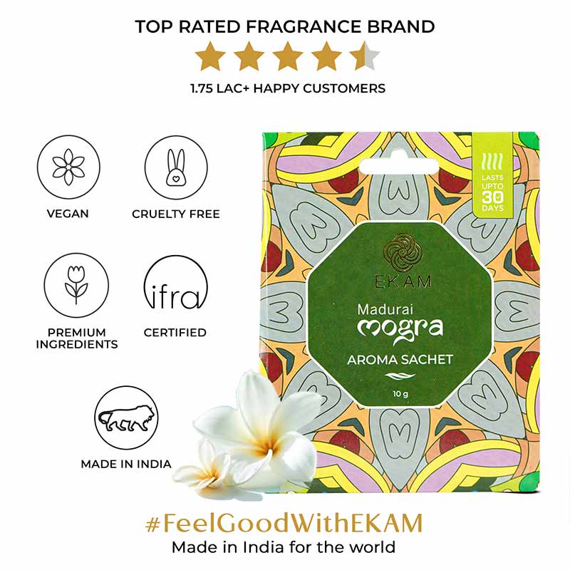 Madurai Mogra Premium Freshener Sachet - Image 8