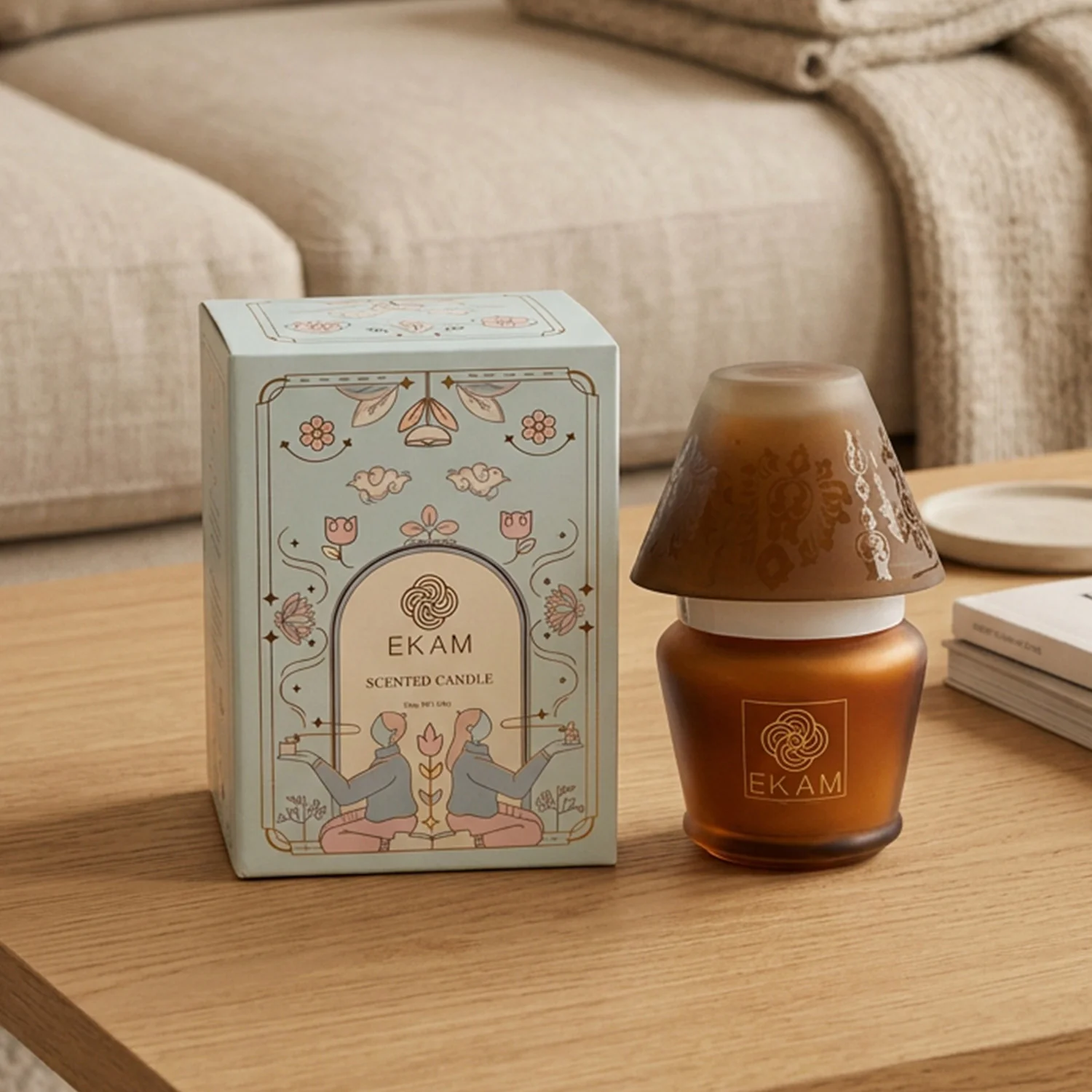 Mahogany Lampshade Scented Candle - Image 4