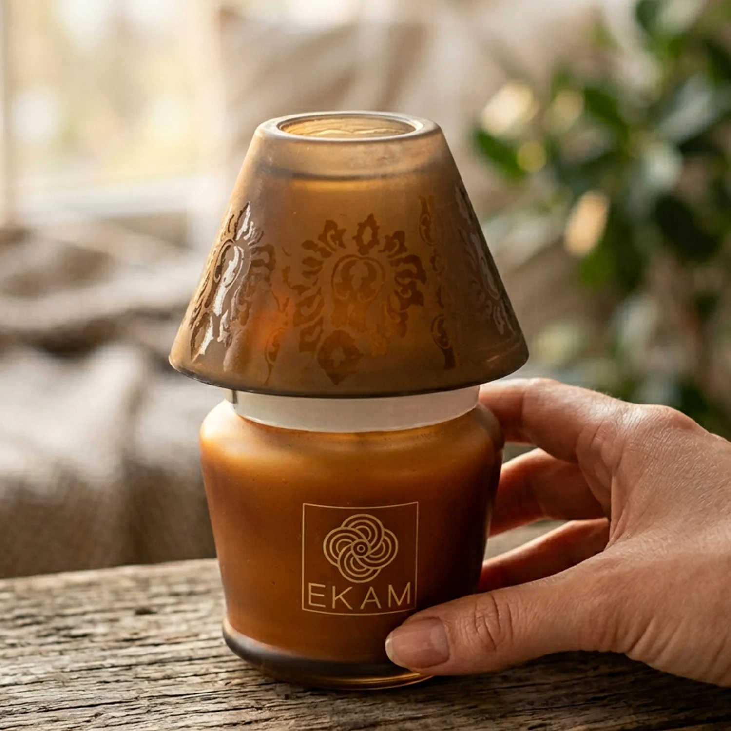 Mahogany Lampshade Scented Candle - Image 5