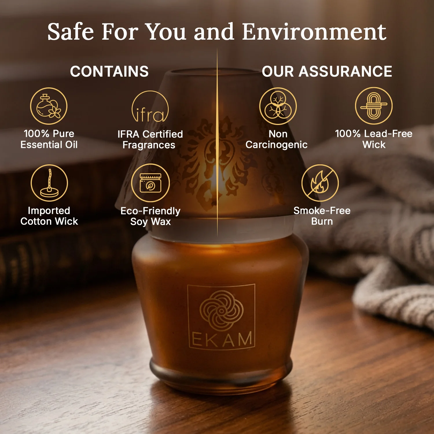 Mahogany Lampshade Scented Candle - Image 8
