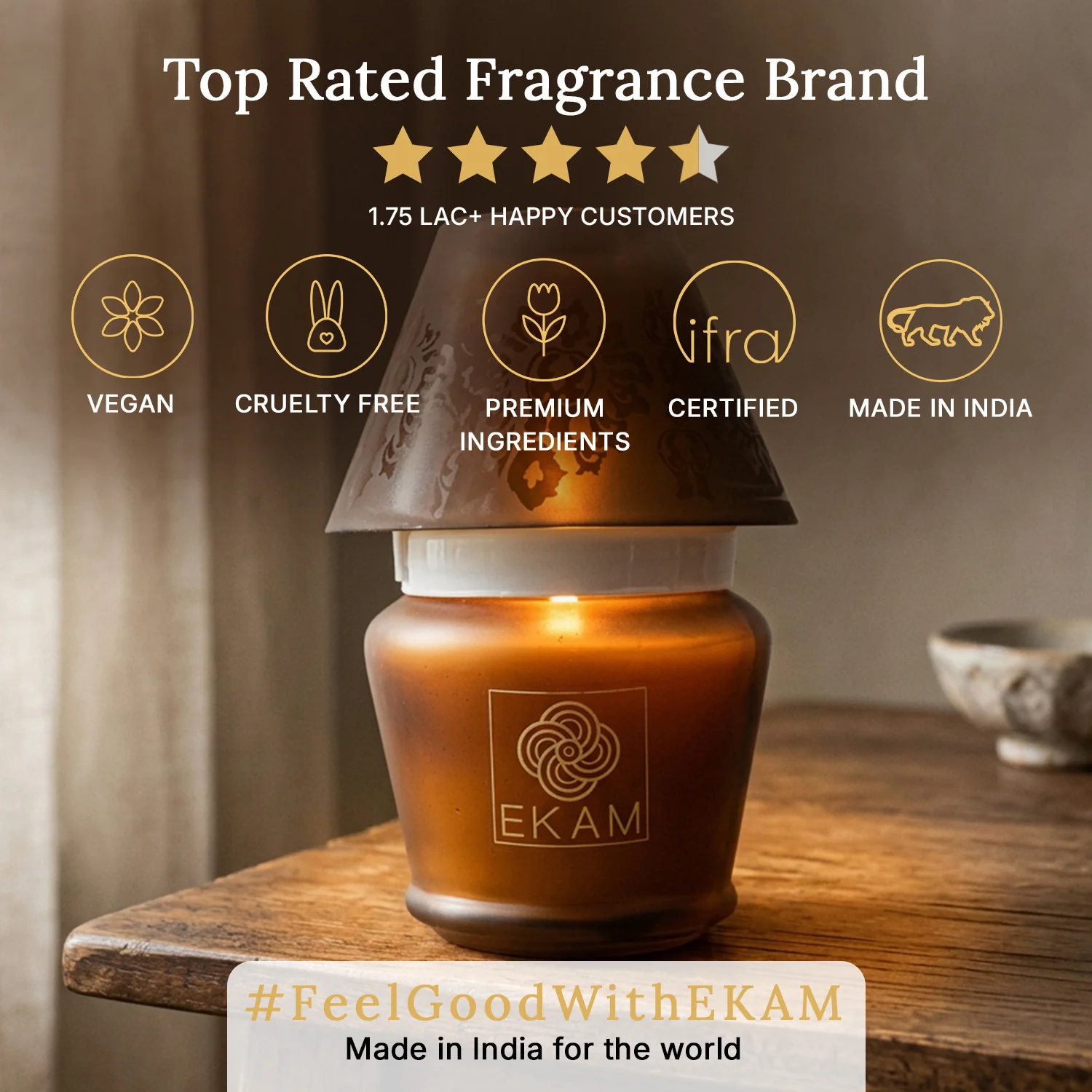 Mahogany Lampshade Scented Candle - Image 9