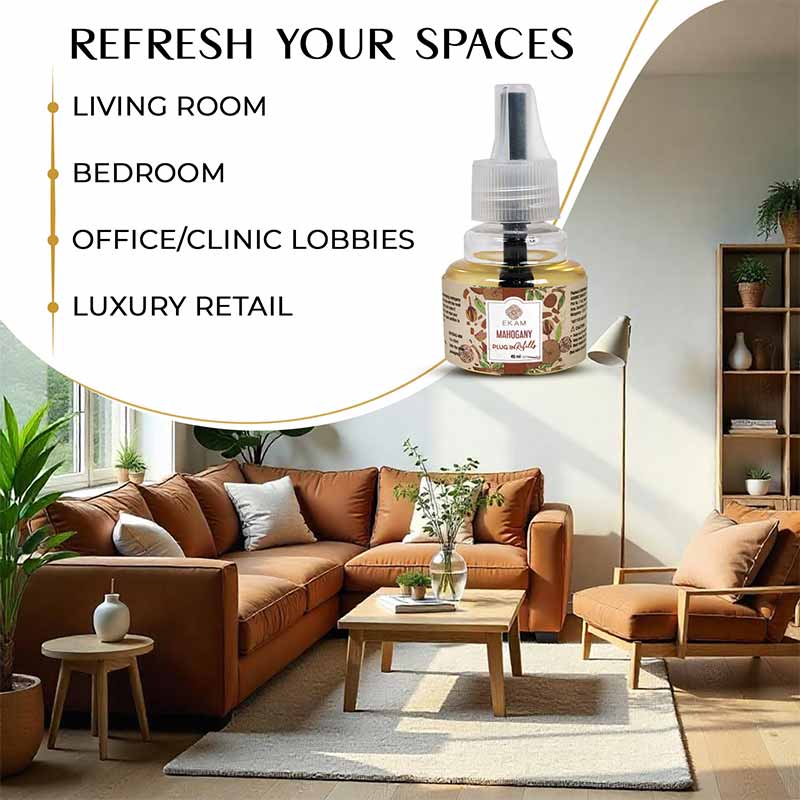 Mahogany Scented Air Freshener Plug-In Refill - 45 ML - Image 7