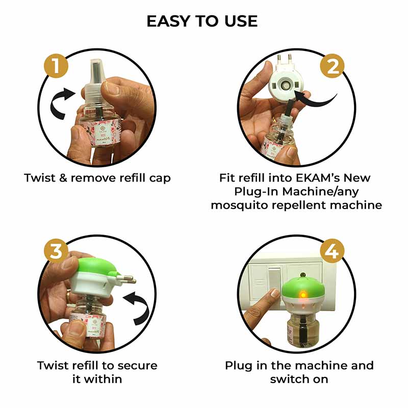 Midnight Scented Plug In Air Freshener Kit - Image 5