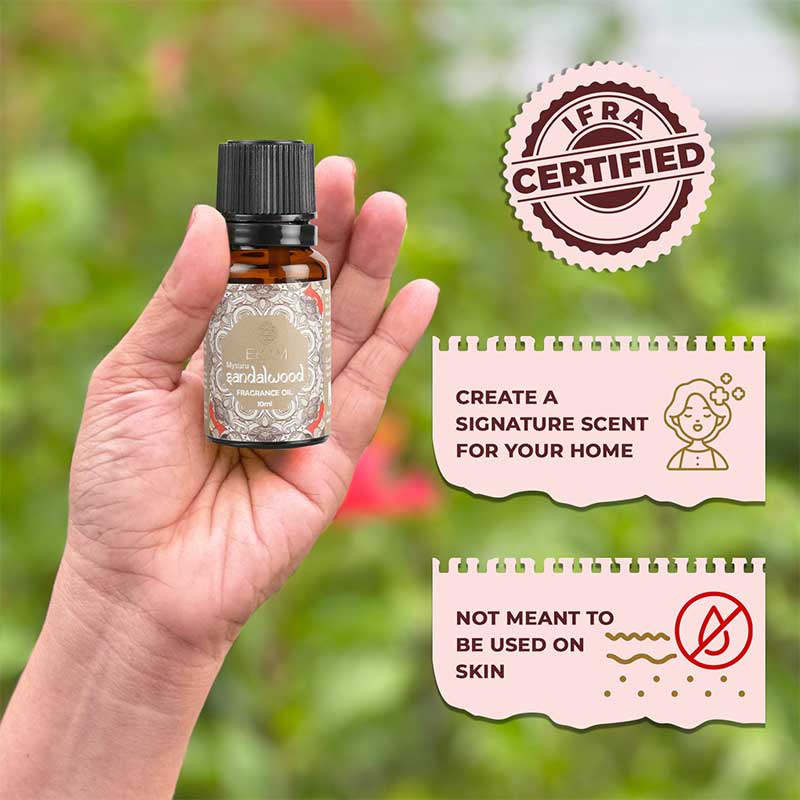 Mysuru Sandalwood Fragrance Oil, 10ml - Image 2