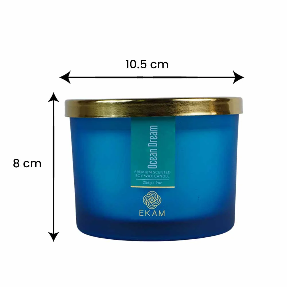 Ocean Dream 3 Wick Scented Candle - Image 10