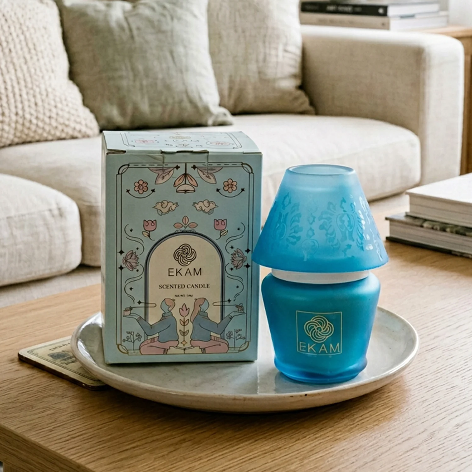 Ocean Dream Lampshade Scented Candle - Image 4