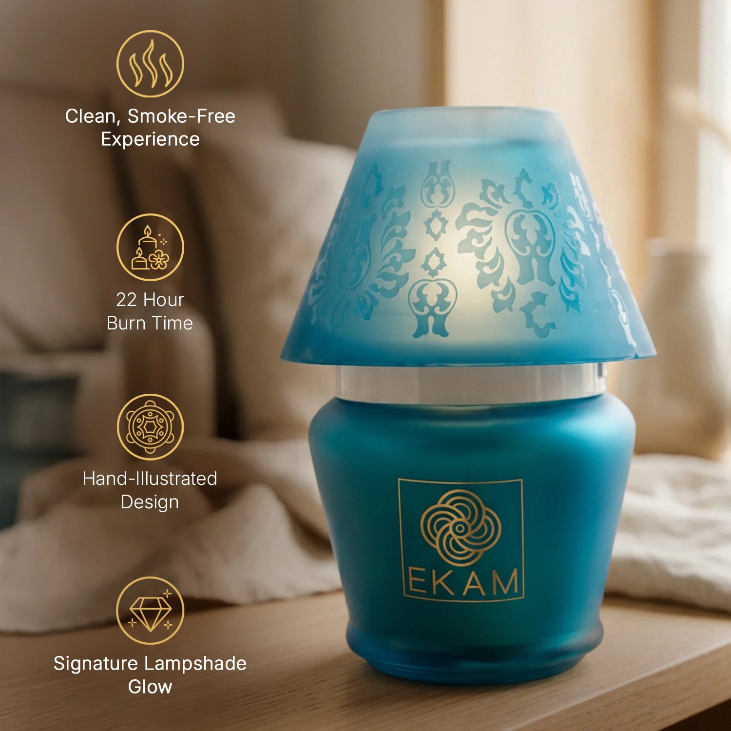 Ocean Dream Lampshade Scented Candle - Image 6