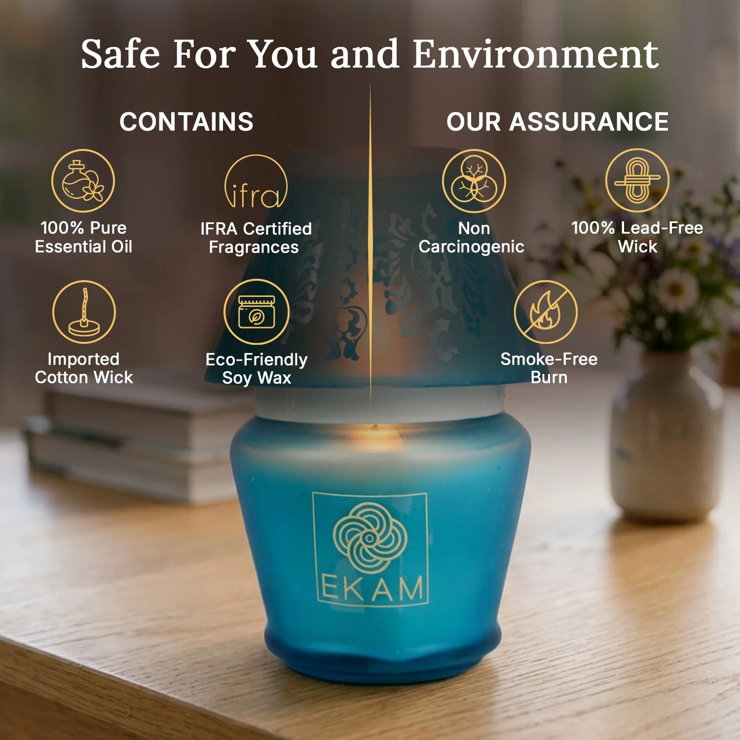 Ocean Dream Lampshade Scented Candle - Image 8