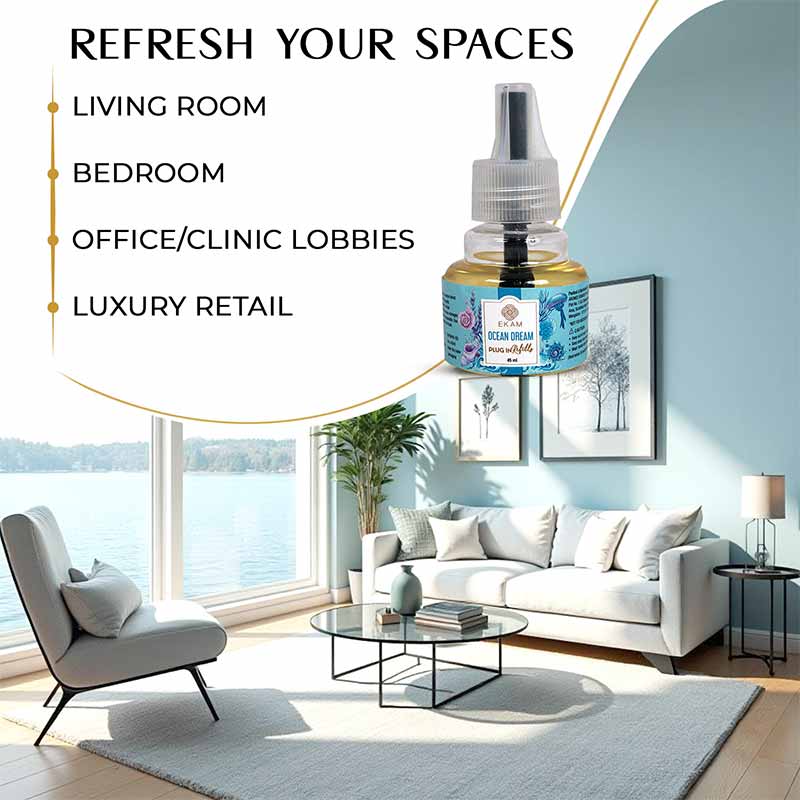 Ocean Dream Scented Air Freshener Plug-In Refill - 45 ML - Image 7