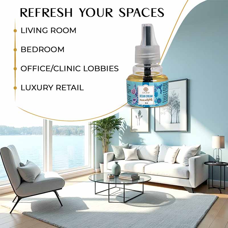 Ocean Dream Scented Plug In Air Freshener Kit - Image 7