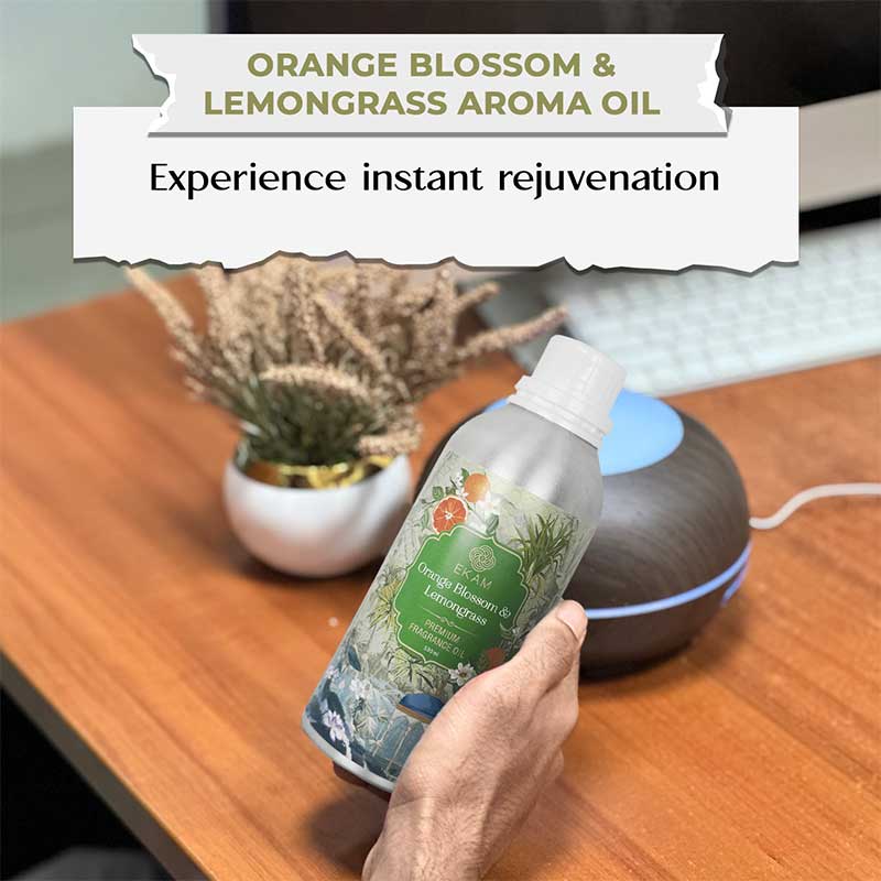Orange Blossom & Lemongrass Concentrate Fragrance Oil, 500 ml - Image 4