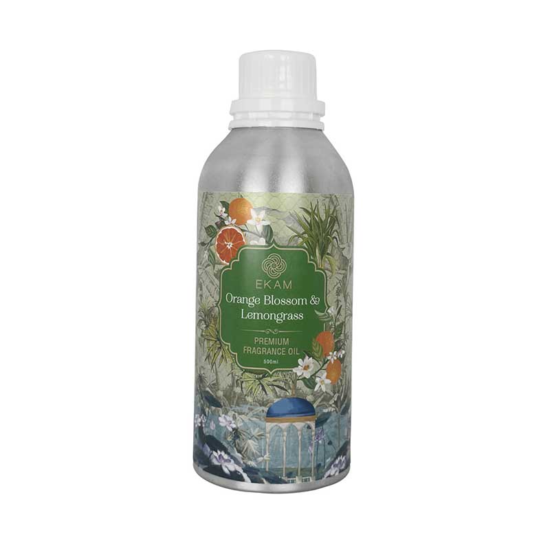 Orange Blossom & Lemongrass Concentrate Fragrance Oil, 500 ml - Image 5