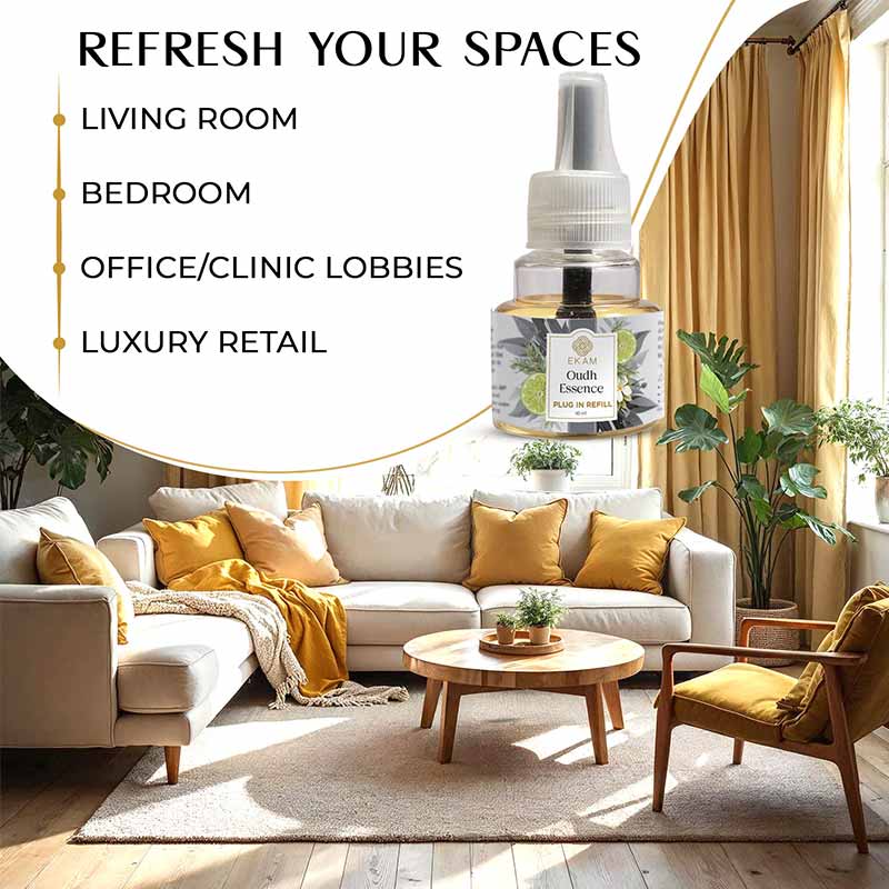 Oudh Essence Scented Plug In Air Freshener Kit - Image 7