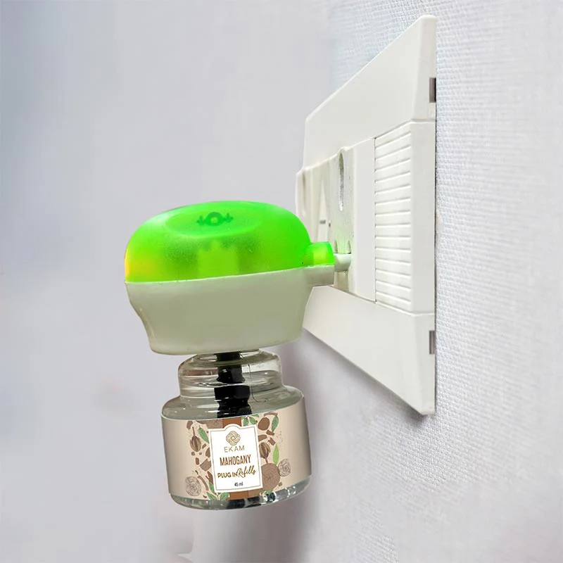 Pack of 3 Scented Air Freshener Plug-In Refill | Mahogany, Rose & Jasmine | 45 Ml Each - Image 2