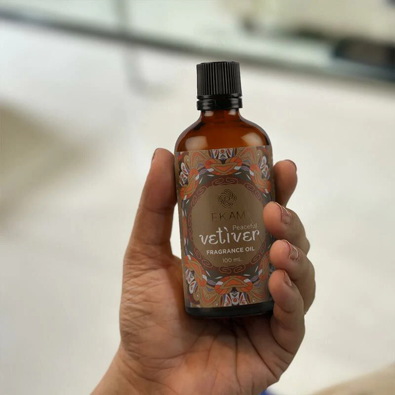 Peaceful Vetiver Fragrance Oil, 100ml - Image 2