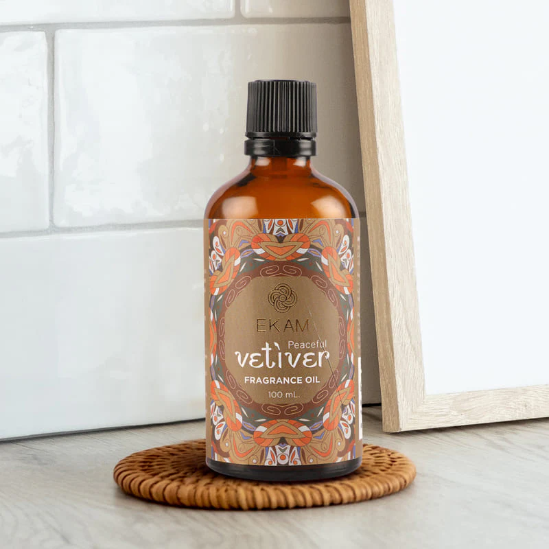 Peaceful Vetiver Fragrance Oil, 100ml - Image 3