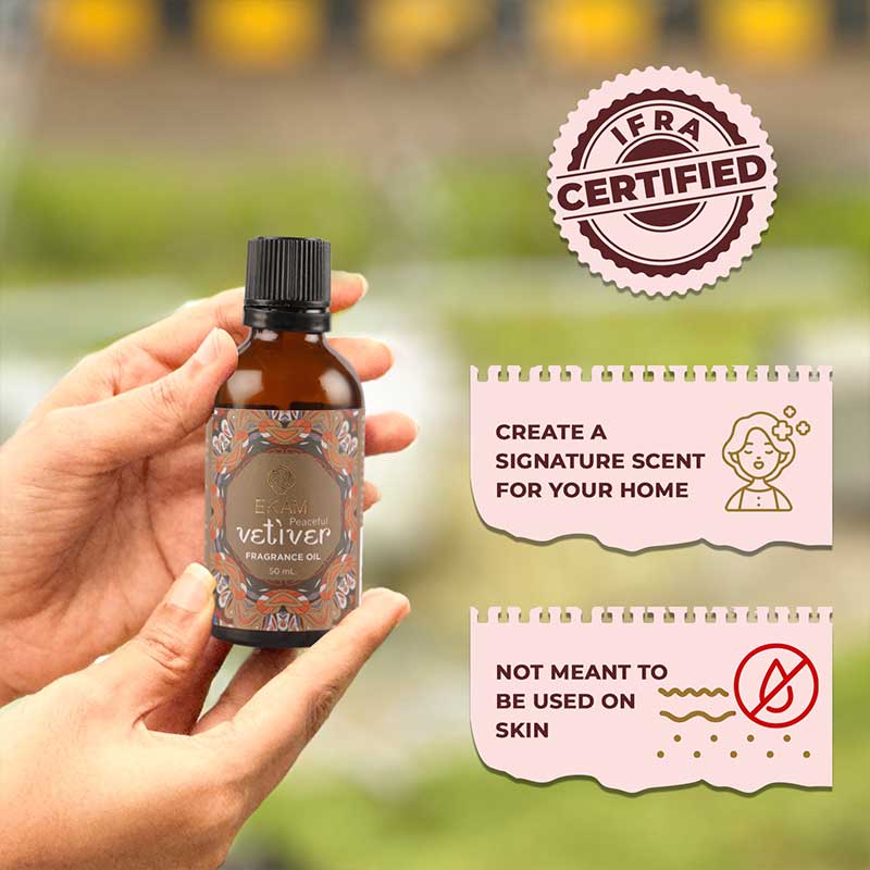 Peaceful Vetiver Fragrance Oil, 50ml - Image 2